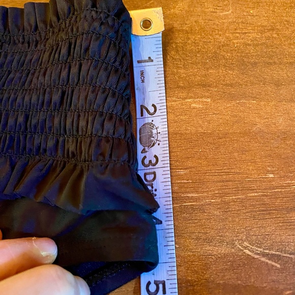 🏖️SHEKINI Ruched/Smocked High Waisted Swim Bottom🏖️ NWT - Picture 11 of 14